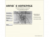 hansi-stolz.de Webseite Vorschau