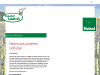 biolandhof-sandrock.de Webseite Vorschau