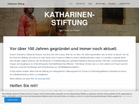 katharinenstiftung.de Webseite Vorschau