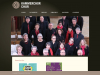 kammerchorchur.ch Webseite Vorschau