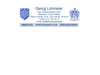lohmeier-georg.de Webseite Vorschau