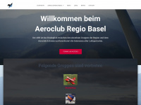 aeroclub-regiobasel.ch Webseite Vorschau