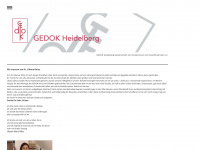 gedok-heidelberg.de Webseite Vorschau
