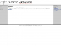 fairhavenlightandether.com Webseite Vorschau