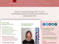 schuetz-verena-praxis.ch Webseite Vorschau