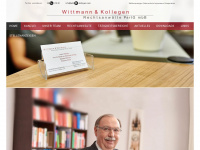 wittmann-kollegen.com Webseite Vorschau