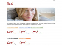 gyne.ch Webseite Vorschau