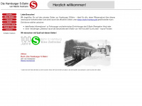 stadtschnellbahn.de Webseite Vorschau