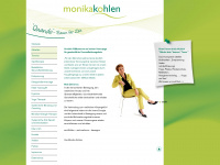 monika-kohlen.de Webseite Vorschau
