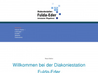 diakoniestation-fulda-eder.de Webseite Vorschau