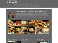 loehe-mensa.de Webseite Vorschau