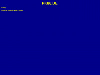 pk86.de Webseite Vorschau