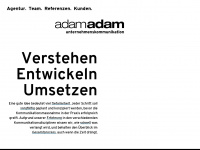 adam-adam.com Webseite Vorschau
