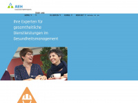 aeh.ch Webseite Vorschau