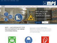 muellerps.ch Webseite Vorschau