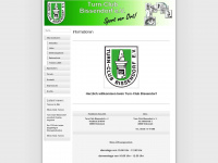 turn-club-bissendorf.de Webseite Vorschau