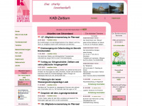 kab-zeitlarn.de Webseite Vorschau