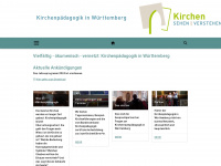 kirche-raum-paedagogik.de Webseite Vorschau