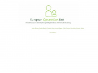 european-generation-link.org Webseite Vorschau