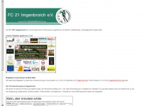 fc-imgenbroich.de Webseite Vorschau