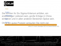 cdeum.de Webseite Vorschau