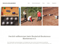bouleclub-blankenese.de Webseite Vorschau