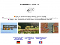 modellfeldbahn.ch Webseite Vorschau