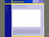 egger-bahn.ch Webseite Vorschau