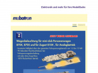 mobatron.ch Webseite Vorschau