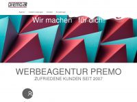 premo.at Webseite Vorschau