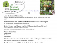 nuernberger-gartenmarkt.de Webseite Vorschau