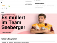 seeberger.de Webseite Vorschau