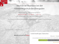 klettersteigschule.de Webseite Vorschau