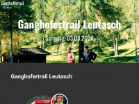 ganghofertrail.at Webseite Vorschau