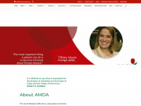 amda-pompe.org Webseite Vorschau