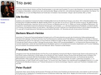 trioavec.de Webseite Vorschau
