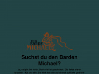 barde-michael.de Webseite Vorschau