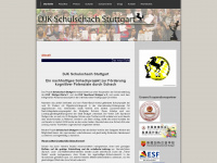 schulschach-stuttgart.de Webseite Vorschau