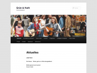 gruen-und-huth.de Webseite Vorschau