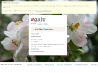 agate.ch Webseite Vorschau