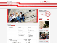 campus-austria.at Webseite Vorschau