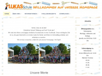 lukas-schule.com Webseite Vorschau