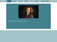 sabinemuhar.info Webseite Vorschau