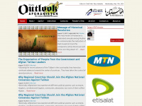 outlookafghanistan.net Webseite Vorschau