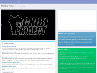 chibiproject.com Webseite Vorschau