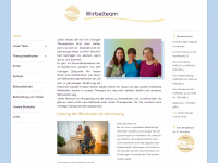 wirbelteam.ch Webseite Vorschau