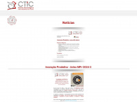 ctic.pt Webseite Vorschau