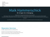 hammerschick.eu Webseite Vorschau