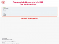 tgl-1905.de Webseite Vorschau