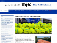 djk-bw-bieber.de Webseite Vorschau